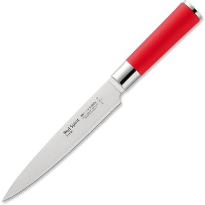 Dick F. Coltello per sfilettare Red Spirit coltello per cuoco lama da 18 cm, acciaio X55CrMo14 Dick F. Coltello per sfilettare Red Spirit coltello per cuoco lama da 18 cm, acciaio X55CrMo14