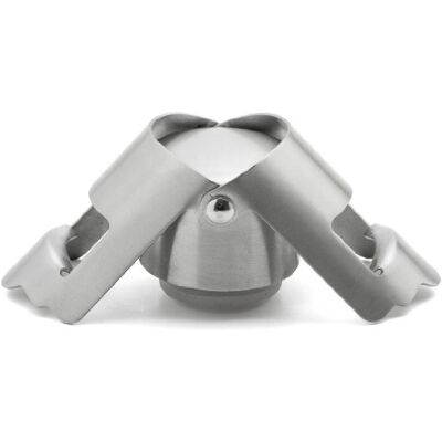 Weis Tappo per bottiglia in acciaio INOX satinato, modello "Sect Weis Tappo per bottiglia in acciaio INOX satinato, modello "Sect