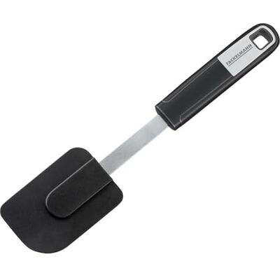 Fackelmann , raschietto Sense, 26 cm, pratico, per utensili da cucina rivestiti, con manico soft touch antiscivolo (colore: argento/nero), quantità: 1 pezzo Fackelmann , raschietto Sense, 26 cm, pratico, per utensili da cucina rivestiti, con manico soft touch antiscivolo (colore: argento/nero), quantità: 1 pezzo