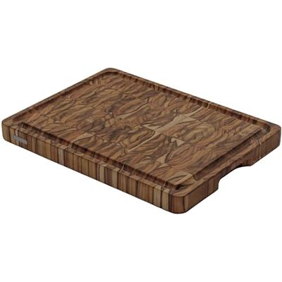 Tramontina Tagliere in Legno di Teak Churrasco Premium 50 x 38 cm Tramontina Tagliere in Legno di Teak Churrasco Premium 50 x 38 cm