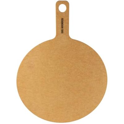 Rio Tagliere per Pizza in Fibra di Legno Naturale, Ø 40 cm per Pizza da 16 Pollici, Tagliere Rotondo e Igienico, Pala per Pizza in Legno Resistente al Calore, Lavabile in Lavastoviglie Rio Tagliere per Pizza in Fibra di Legno Naturale, Ø 40 cm per Pizza da 16 Pollici, Tagliere Rotondo e Igienico, Pala per Pizza in Legno Resistente al Calore, Lavabile in Lavastoviglie