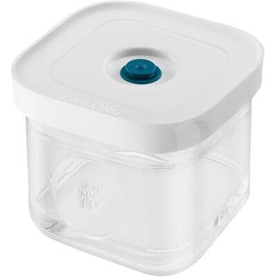 ZWILLING FRESH & SAVE CUBE La Mer Box, Contenitore modulare e impilabile, ermetico e sottovuoto, lavabile in lavastoviglie, Trasparent-La Mer ZWILLING FRESH & SAVE CUBE La Mer Box, Contenitore modulare e impilabile, ermetico e sottovuoto, lavabile in lavastoviglie, Trasparent-La Mer