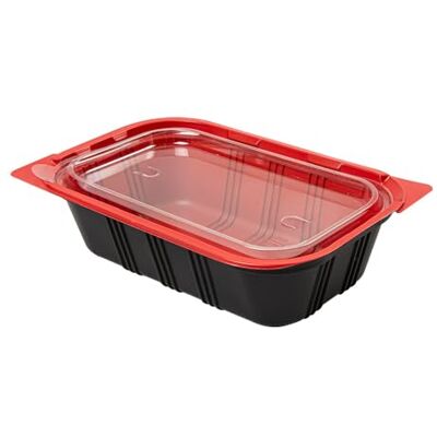 Garcia de Pou Ciotola ovale per forno a microonde, 19,2 X 12,7 X 5 cm, Nero, 50 pezzi Garcia de Pou Ciotola ovale per forno a microonde, 19,2 X 12,7 X 5 cm, Nero, 50 pezzi