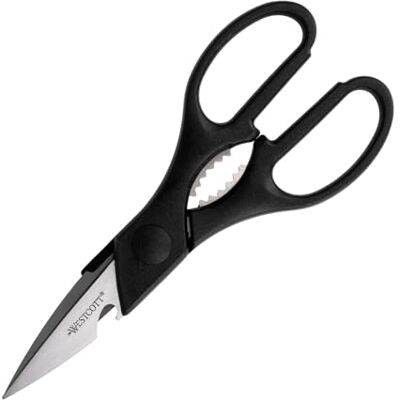 Forbici multiuso Westcott E-3010000 nere micro-zigrate Forbici multiuso Westcott E-3010000 nere micro-zigrate
