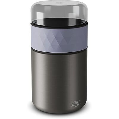 Alfi ENDLESS FOOD MUG 500ml, lavender mat, portapranzo termico in acciaio e snackpot, 3 pezzi, contenitore isolante ermetico, caldo per 5 ore, freddo per 10 ore, per lavastoviglie, senza BPA Alfi ENDLESS FOOD MUG 500ml, lavender mat, portapranzo termico in acciaio e snackpot, 3 pezzi, contenitore isolante ermetico, caldo per 5 ore, freddo per 10 ore, per lavastoviglie, senza BPA