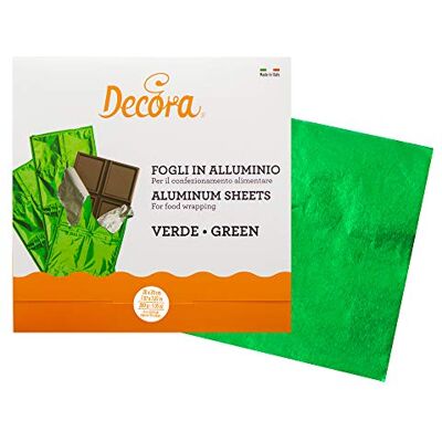 Decora Cf 150 Fogli Verde 200 Gr 20 X 20 Cm Decora Cf 150 Fogli Verde 200 Gr 20 X 20 Cm
