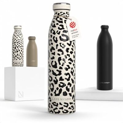 LARS NYSØM Borraccia Termica 750ml Borracce Termiche Bottiglia Isolata Borraccia Termica in Acciaio Inox 12h calda e 24h fredda Tenuta stagna Bottiglia d'Acqua per Sport LARS NYSØM Borraccia Termica 750ml Borracce Termiche Bottiglia Isolata Borraccia Termica in Acciaio Inox 12h calda e 24h fredda Tenuta stagna Bottiglia d'Acqua per Sport