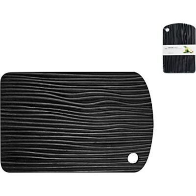 H&H Tagliere in Legno Bambu' Nero, 34x22x1,9cm H&H Tagliere in Legno Bambu' Nero, 34x22x1,9cm