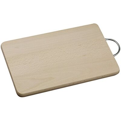 Excelsa Real Wood Tagliere, Legno, Beige, 23 x 35 x 2 cm Excelsa Real Wood Tagliere, Legno, Beige, 23 x 35 x 2 cm