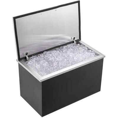 VEVOR Goccia in Ice Chest Acciaio inossidabile Ice Cooler Ice Bin VEVOR Goccia in Ice Chest Acciaio inossidabile Ice Cooler Ice Bin