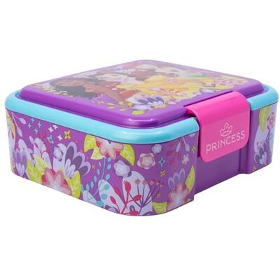 Stor Porta Pranzo Principesse Disney per Bambini con 3 Scomparti 1786ml Lunch Box Robusta in Plastica Senza BPA Contenitore Merenda Scuola Sandwich Stor Porta Pranzo Principesse Disney per Bambini con 3 Scomparti 1786ml Lunch Box Robusta in Plastica Senza BPA Contenitore Merenda Scuola Sandwich