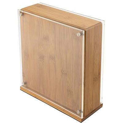 Rio Blocco magnetico in bambù per 6 coltelli – Portacoltelli universale per riporre i coltelli da cucina in modo semplice e igienico Rio Blocco magnetico in bambù per 6 coltelli – Portacoltelli universale per riporre i coltelli da cucina in modo semplice e igienico