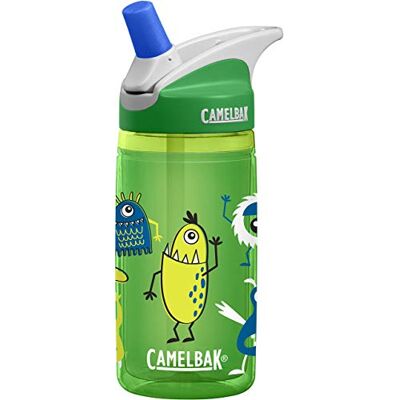 Camelbak Unisex Jugend Eddy Insulated Kindertrinkflasche Green cyclopsters 400 ml Camelbak Unisex Jugend Eddy Insulated Kindertrinkflasche Green cyclopsters 400 ml
