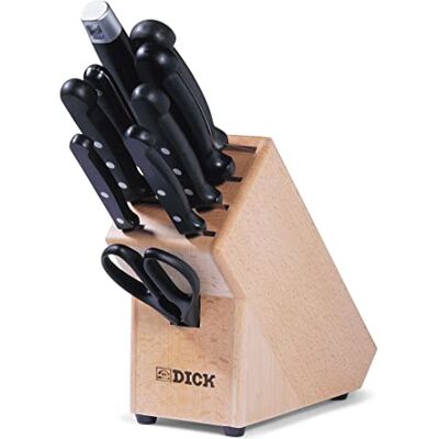F. Dick - Superior 9 pezzi - Faggio - Tagliere coltelli F. Dick - Superior 9 pezzi - Faggio - Tagliere coltelli