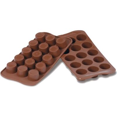 Silikomart 195041 Stampo per praline - Silicone alimentare, resistente al calore & freezer Silikomart 195041 Stampo per praline - Silicone alimentare, resistente al calore & freezer
