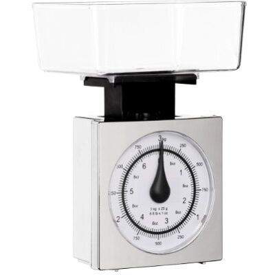PREMIER Housewares 807254 Bilancia da Cucina, Tazza Trasparente, 3 kg PREMIER Housewares 807254 Bilancia da Cucina, Tazza Trasparente, 3 kg