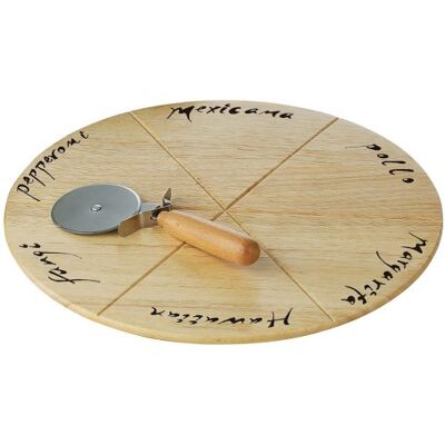 PREMIER Housewares Tagliere per Pizza con Taglierina PREMIER Housewares Tagliere per Pizza con Taglierina