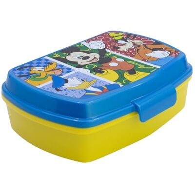 Stor Porta Merenda Bambini Topolino, Lunch Box Rettangolare 1333ml, Senza BPA, Plastica Resistente, Ideale per Scuola e Spuntini Stor Porta Merenda Bambini Topolino, Lunch Box Rettangolare 1333ml, Senza BPA, Plastica Resistente, Ideale per Scuola e Spuntini