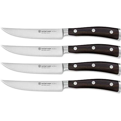 Wüsthof Ikon Set di coltelli da bistecca 4 pz. Wüsthof Ikon Set di coltelli da bistecca 4 pz.