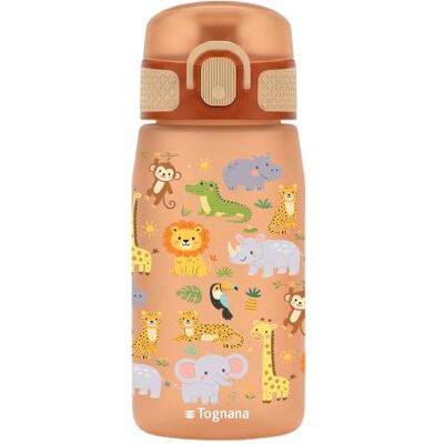Tognana Meeny, borraccia safari 420 ml, tritan, multicolor Tognana Meeny, borraccia safari 420 ml, tritan, multicolor