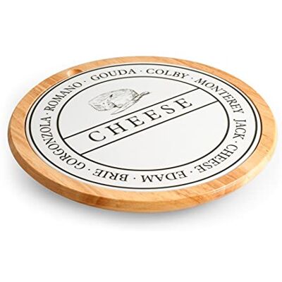 H&H Wood Tagliere per Formaggio, Legno, Beige H&H Wood Tagliere per Formaggio, Legno, Beige