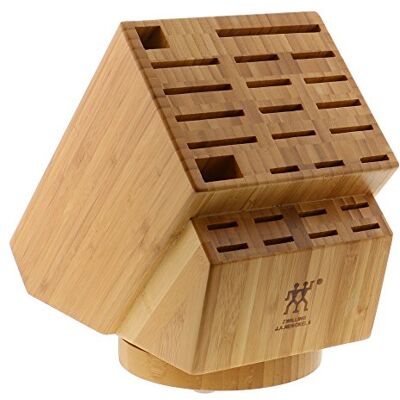 ZWILLING Ceppo portacoltelli girevole, legno, bambù ZWILLING Ceppo portacoltelli girevole, legno, bambù