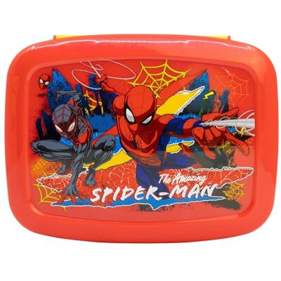 Stor Porta Pranzo Spider-Man 1705ml Lunch Box Bambini con 4 Scomparti su 2 Livelli Plastica Resistente Senza BPA Perfetta per Scuola e Gite Stor Porta Pranzo Spider-Man 1705ml Lunch Box Bambini con 4 Scomparti su 2 Livelli Plastica Resistente Senza BPA Perfetta per Scuola e Gite