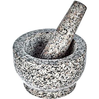 Zeller Mortaio e pestello - Granito resistente, 2 misure, 2 colori - Utensile da cucina Zeller Mortaio e pestello - Granito resistente, 2 misure, 2 colori - Utensile da cucina