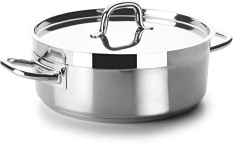 LACOR Chef Luxe 54028S Casseruola senza coperchio, diametro 28 cm