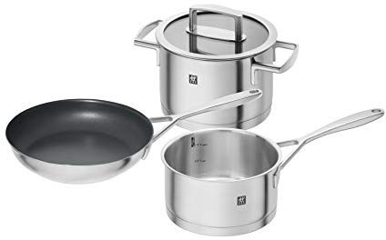 ZWILLING 66460-012-0 Set di pentole 18/10, Acciaio Inox