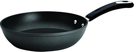 Bialetti Impatto di più Padella Wok Senza Coperchio, Alluminio, Nero, 28 cm