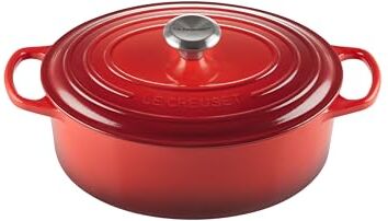 LE CREUSET Cocotte ovale Evolution in ghisa vetrificata, diameter 29 cm, Ciliegia, 21178290602430