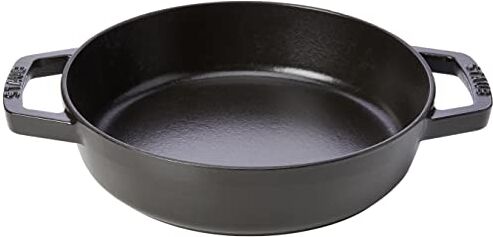 STAUB 40511-659-0 Pans Padella in Ghisa con Due Manici, 20 cm