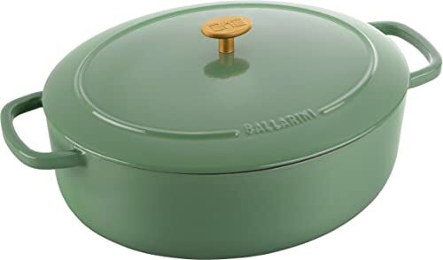 BALLARINI , Bellamonte, Cocotte, ovale, 33 cm, 6,50 l, verde