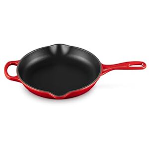 LE CREUSET Padella doppio becco Evolution in ghisa vetrificata, Rotonda, diameter 23 cm, Ciliegia, 20182230600422 LE CREUSET Padella doppio becco Evolution in ghisa vetrificata, Rotonda, diameter 23 cm, Ciliegia, 20182230600422