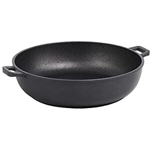 DE BUYER saltiere antiaderente “Choc Extreme” in ghisa di alluminio 2 manici, Ghisa di alluminio, Nero , Diametro 36 cm DE BUYER saltiere antiaderente “Choc Extreme” in ghisa di alluminio 2 manici, Ghisa di alluminio, Nero , Diametro 36 cm