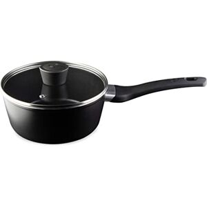 MasterChef Pentolino Induzione, Pentole Antiaderente con Coperchio Pentola, Crock Pot per Pasta, Polenta, Agnelli, Antigraffio, Alluminio, Tutti i Piani, Lavabile in Lavastoviglie, 20cm, Nero MasterChef Pentolino Induzione, Pentole Antiaderente con Coperchio Pentola, Crock Pot per Pasta, Polenta, Agnelli, Antigraffio, Alluminio, Tutti i Piani, Lavabile in Lavastoviglie, 20cm, Nero