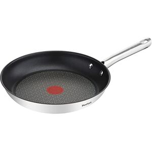 Tefal Duetto Padella 24 cm in Acciaio iossidabile, Rivestimento Antiaderente Power Resist, Base induzione e Alto Impatto, Thermo-Spot, Manico Robusto, Pulizia Facile, Senza PFOA, Adatto a Tutte Le Tefal Duetto Padella 24 cm in Acciaio iossidabile, Rivestimento Antiaderente Power Resist, Base induzione e Alto Impatto, Thermo-Spot, Manico Robusto, Pulizia Facile, Senza PFOA, Adatto a Tutte Le
