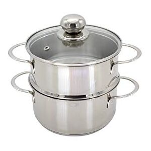 KRÜGER Vaporiera in acciaio INOX 16 cm, colore: Argento KRÜGER Vaporiera in acciaio INOX 16 cm, colore: Argento
