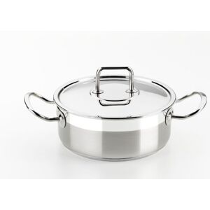 BRA , Casseruola professionale con manici e coperchio, in acciaio Inox 18/10, 30 cm BRA , Casseruola professionale con manici e coperchio, in acciaio Inox 18/10, 30 cm