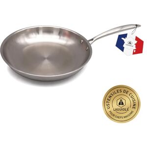LAGUIOLE Poêle triplex 28cm Padella, Argento LAGUIOLE Poêle triplex 28cm Padella, Argento