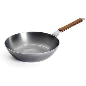 Woll Carbon Steel Padella a bordo alto, induttiva, diametro 28 cm, altezza 7 cm Woll Carbon Steel Padella a bordo alto, induttiva, diametro 28 cm, altezza 7 cm