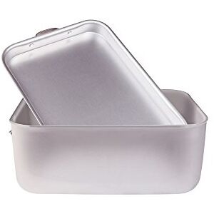 Agnelli Brasiera Rettangolare in Alluminio - 80x50cm - Utensile da Cucina Agnelli Brasiera Rettangolare in Alluminio - 80x50cm - Utensile da Cucina