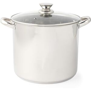 Russell Hobbs Pentola alta Classic Collection da 26 cm Pentola in acciaio inox, coperchio in vetro temperato con valvola di sfiato, capacità 11.5 litri, finitura a specchio, facile da pulire Russell Hobbs Pentola alta Classic Collection da 26 cm Pentola in acciaio inox, coperchio in vetro temperato con valvola di sfiato, capacità 11.5 litri, finitura a specchio, facile da pulire