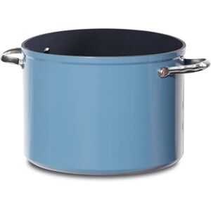 Pentola Nuwave Blue Duralon in Ceramica - 7,5L, Diamanti, Antiaderente Pentola Nuwave Blue Duralon in Ceramica - 7,5L, Diamanti, Antiaderente