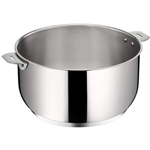 Lagostina Salvaspazio Casseruola in Acciaio Inox 18/10 Ø 24 cm, Pentola Induzione, Gas e Forno fino a 250 °C, Impilabile e Facile da Riporre, Fondo Lagotherm 3 Strati, Maniglie con Supporti Rivettati Lagostina Salvaspazio Casseruola in Acciaio Inox 18/10 Ø 24 cm, Pentola Induzione, Gas e Forno fino a 250 °C, Impilabile e Facile da Riporre, Fondo Lagotherm 3 Strati, Maniglie con Supporti Rivettati
