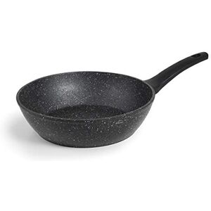 LACOR Padella Honda antiaderente, in alluminio forgiato, adatta per tutti i tipi di piani cottura, compresi induzione, Full Induction, Ø 28 cm, ecologica, senza PFOA, nero LACOR Padella Honda antiaderente, in alluminio forgiato, adatta per tutti i tipi di piani cottura, compresi induzione, Full Induction, Ø 28 cm, ecologica, senza PFOA, nero
