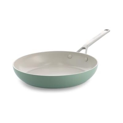 KitchenAid Advanced Forged Aluminium Padella Antiaderente 28 cm, Rivestimento Ceramico Senza PFAS, Alluminio Forgiato, Induzione, Forno Fino a 220 °C, Lavastoviglie, Verde KitchenAid Advanced Forged Aluminium Padella Antiaderente 28 cm, Rivestimento Ceramico Senza PFAS, Alluminio Forgiato, Induzione, Forno Fino a 220 °C, Lavastoviglie, Verde
