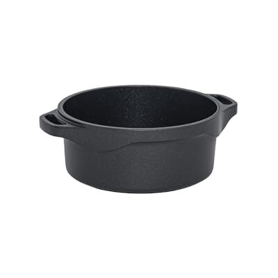 Aeternum , Gli Speciali Black Pearl Plus +, Mini Casseruola, Diametro 12 cm, Non adatta all'Induzione, Adatta al forno, Alluminio, Nero Aeternum , Gli Speciali Black Pearl Plus +, Mini Casseruola, Diametro 12 cm, Non adatta all'Induzione, Adatta al forno, Alluminio, Nero