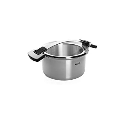 Woll Pentola in Acciaio Inox con Coperchio Concept PRO, 20 cm 2 Articoli Grigio Acciaio Woll Pentola in Acciaio Inox con Coperchio Concept PRO, 20 cm 2 Articoli Grigio Acciaio